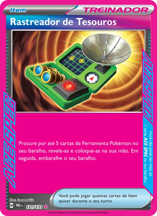Rastreador de Tesouros – Pokémon TCG