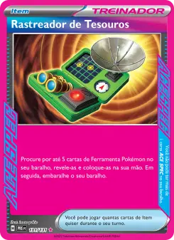 Rastreador de Tesouros – Carta Pokémon TCG