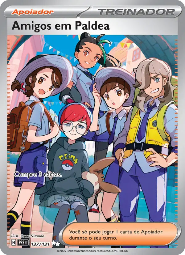 Amigos em Paldea – Pokémon TCG