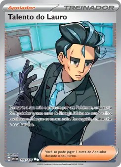 Talento do Lauro – Carta Pokémon TCG