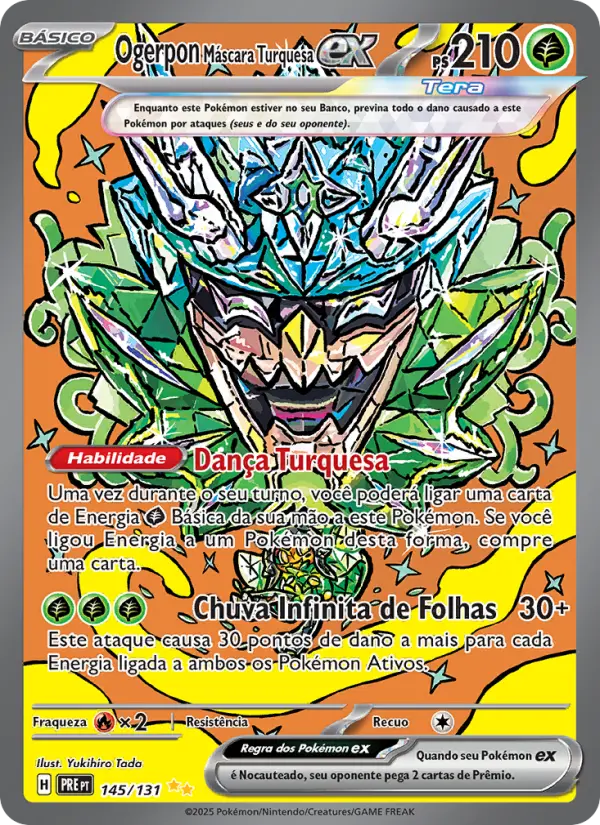 Ogerpon Máscara Turquesa ex – Pokémon TCG