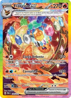 Flareon ex – Carta Pokémon TCG