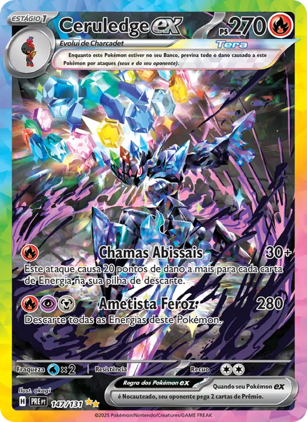 Ceruledge ex – Pokémon TCG