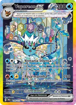 Vaporeon ex – Carta Pokémon TCG