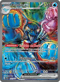 Palafin ex – Carta Pokémon TCG