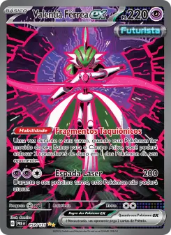 Valentia Férrea ex – Carta Pokémon TCG