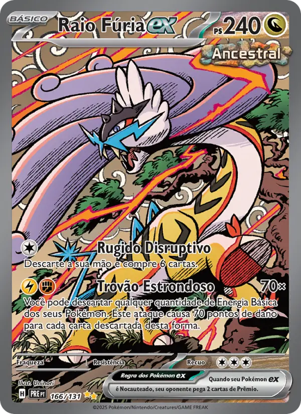 Raio Fúria ex – Pokémon TCG