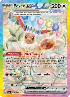 Eevee ex – Carta Pokémon TCG