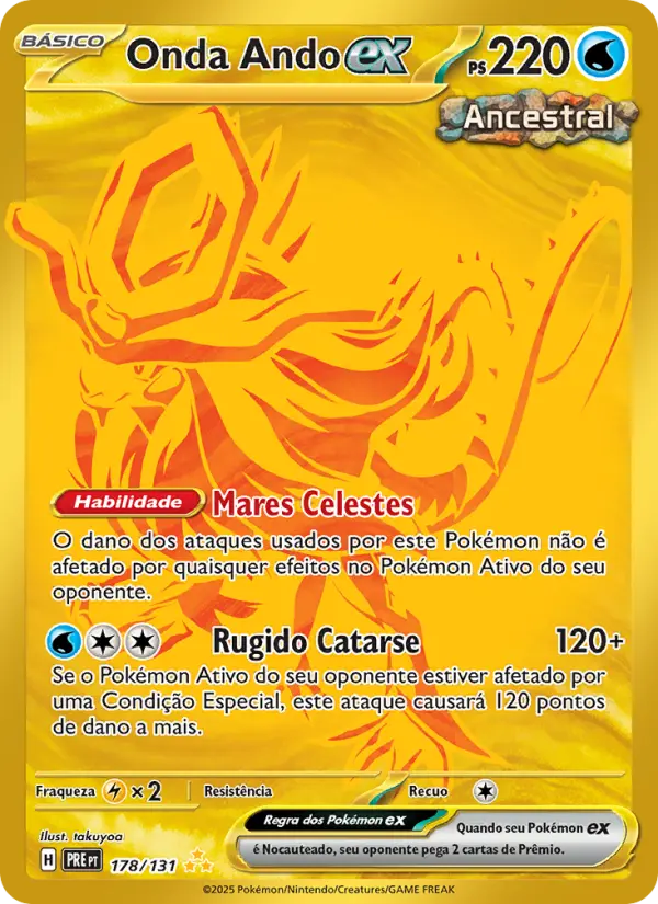 Onda Ando ex – Pokémon TCG