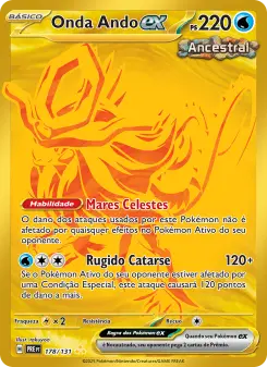 Onda Ando ex – Carta Pokémon TCG
