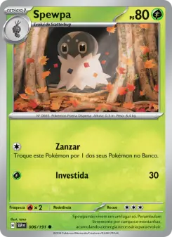 Spewpa – Carta Pokémon TCG