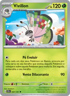 Vivillon – Carta Pokémon TCG