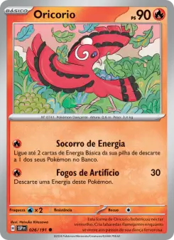 Oricorio – Carta Pokémon TCG