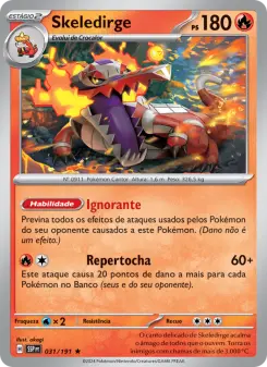 Skeledirge – Carta Pokémon TCG