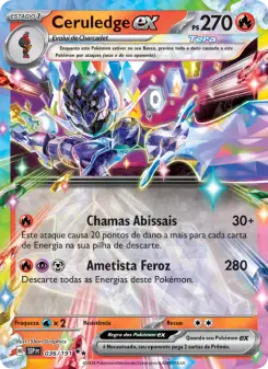 Ceruledge ex – Carta Pokémon TCG