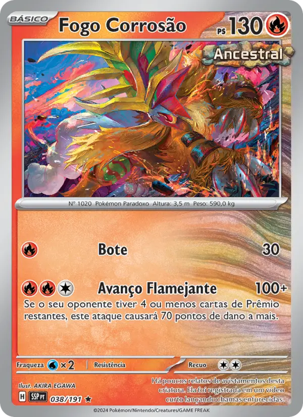 Fogo Corrosão – Pokémon TCG