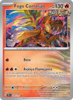 Fogo Corrosão – Carta Pokémon TCG