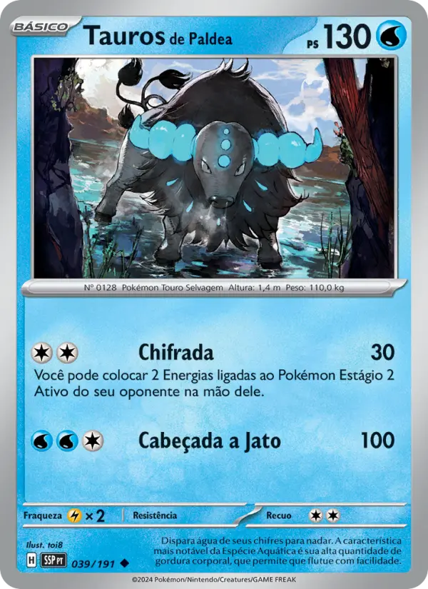 Tauros de Paldea – Pokémon TCG