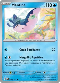 Mantine – Carta Pokémon TCG