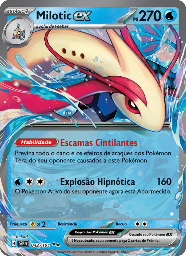 Milotic ex – Pokémon TCG
