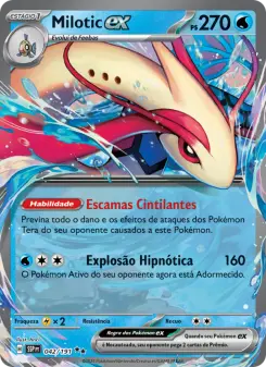 Milotic ex – Carta Pokémon TCG