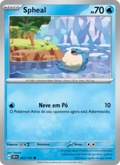 Spheal – Carta Pokémon TCG