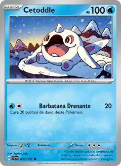 Cetoddle – Carta Pokémon TCG