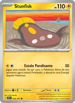 Stunfisk – Carta Pokémon TCG