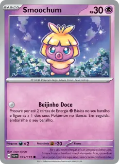 Smoochum – Carta Pokémon TCG