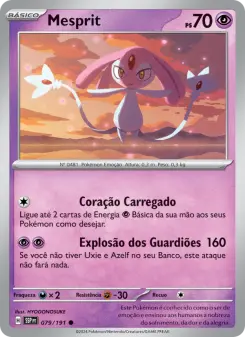 Mesprit – Carta Pokémon TCG