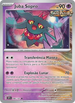 Juba Sopro – Carta Pokémon TCG