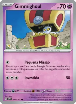 Gimmighoul – Carta Pokémon TCG
