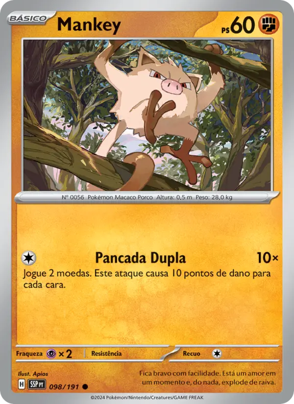 Mankey – Pokémon TCG