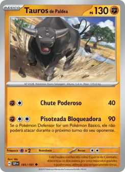 Tauros de Paldea – Carta Pokémon TCG