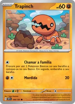 Trapinch – Carta Pokémon TCG