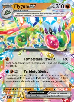 Flygon ex – Carta Pokémon TCG