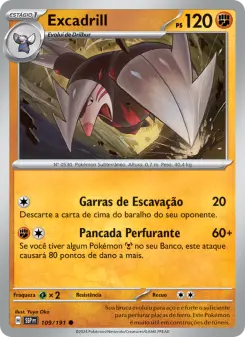 Excadrill – Carta Pokémon TCG