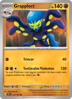 Grapploct – Carta Pokémon TCG