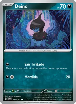 Deino – Carta Pokémon TCG