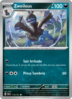 Zweilous – Carta Pokémon TCG