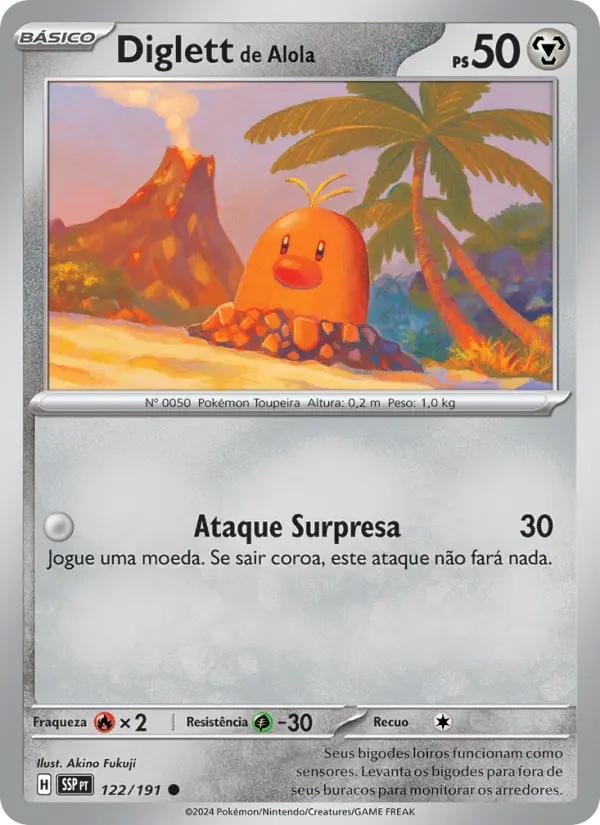 Diglett de Alola – Pokémon TCG
