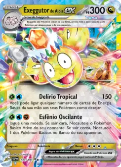 Exeggutor de Alola ex – Carta Pokémon TCG