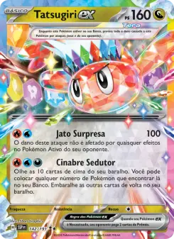 Tatsugiri ex – Carta Pokémon TCG