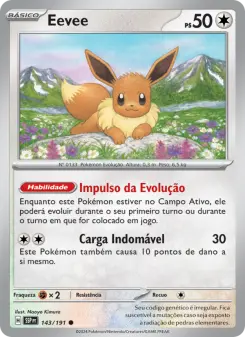 Eevee – Carta Pokémon TCG