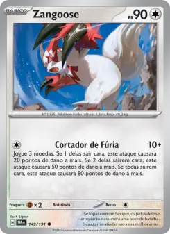 Zangoose – Carta Pokémon TCG