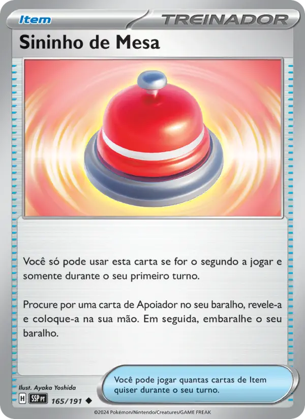 Sininho de Mesa – Pokémon TCG