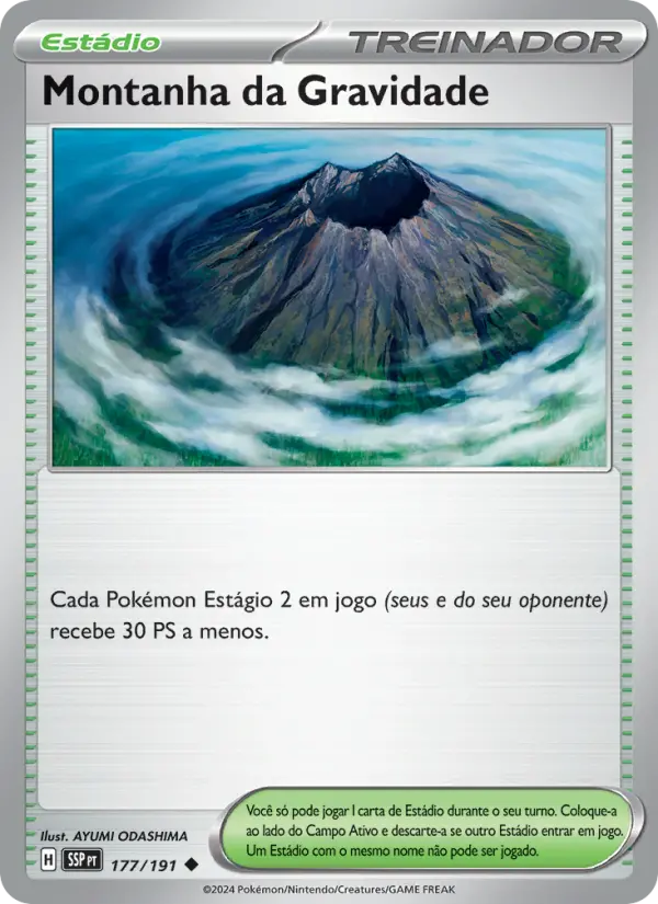 Montanha da Gravidade – Pokémon TCG