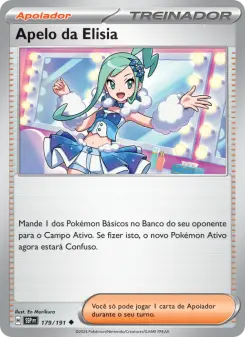 Apelo da Elisia – Carta Pokémon TCG