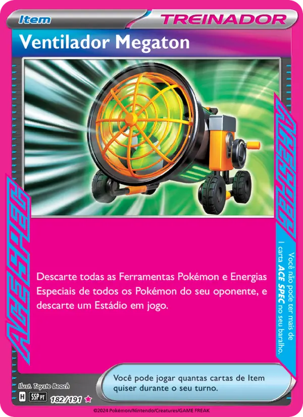 Ventilador Megaton – Pokémon TCG