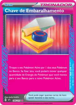 Chave de Embaralhamento – Carta Pokémon TCG
